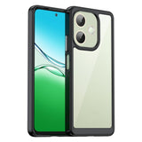 Oppo A5 Pro 5G Rear Protective Cover Transparent Back Panel Black Noco