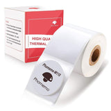 30x30mm Pre-Cut direct Thermal Round Label Roll White 200 Labels per Roll - Gaming Noco