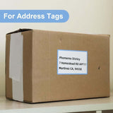 50x80mm Pre-Cut Direct Bordered Thermal Label Roll Multi-colour 100 Labels per Roll - Gaming Noco