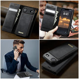 Apple iPhone 17 Air CaseMe C49 Detachable Flip Cover RFID Protection Card Holder - Noco