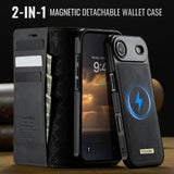 Apple iPhone 17 Air CaseMe C49 Detachable Flip Cover RFID Protection Card Holder - Noco