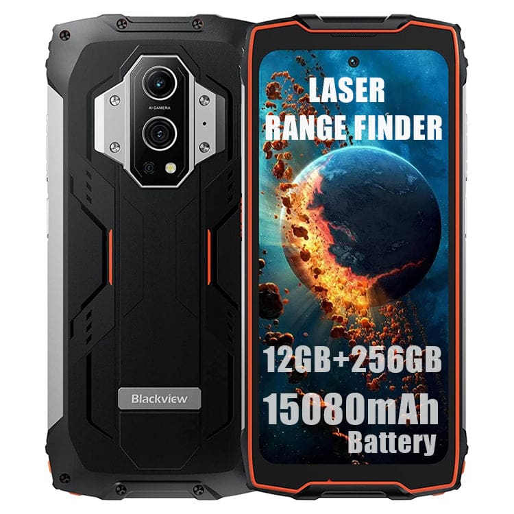 Blackview BV9300 Rugged Laser Range Finder 15080mAh Battery 12GB RAM+256GB  6.7in 120Hz Screen – NOCO