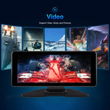 6.86in Touch Screen Dash Cam Wi-Fi Android Auto Apple CarPlay FM Transmitter Bluetooth - Noco