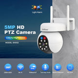SriHome SH052 5MP Wi-Fi Security Camera with Spotlights IR Nightvision 2-Way Audio