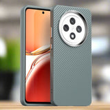 Oppo Reno12 F 5G / Oppo F27 5G IMD Carbon Texture Rigid Rear Cover - Grey - Noco