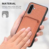 Samsung Galaxy A36 Carbon Magsafe Cover with Removable Card Wallet - Noco