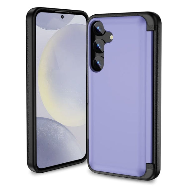 Samsung Galaxy S23 Ultra HardCase Card Holder Flip Cover - Purple Noco