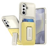 Samsung Galaxy S24 + / S25 + HardCase Card Holder With Kickstand - Yellow - Noco