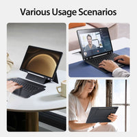 Samsung Galaxy Tab S9 + / Tab S9 FE + Dux Ducis Detachable Bluetooth Keyboard Cover - Noco