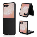 Motorola Moto Razr 50 Ultra PU Leatherback Rigid Cover Black Noco