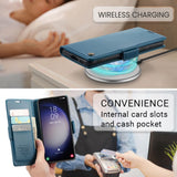 Samsung Galaxy S24 CaseMe 023 Wallet Flip Cover RFID Protection Card Holder - Cover Noco