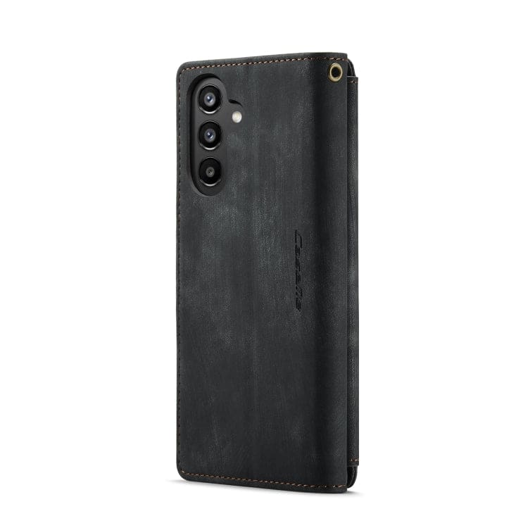 For Samsung Galaxy A34 5G CaseMe C20 Multifunctional RFID Leather Phone  Case(Black)