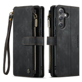 Samsung Galaxy S23 FE CaseMe C30 Multifunction Wallet Zip Pocket 7 Card Slots - Cover CaseMe
