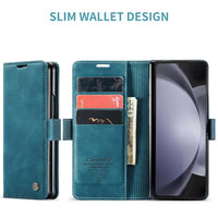 Samsung Galaxy Z Fold 5 CaseMe 013 Wallet Flip Cover Magnetic Closing Cover Card Slots - Cover CaseMe