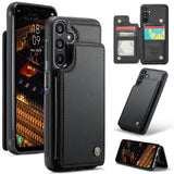 Samsung Galaxy A56 CaseMe C22 Rear Wallet Cover with Card Slots - Black - CaseMe