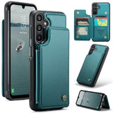 Samsung Galaxy A56 CaseMe C22 Rear Wallet Cover with Card Slots - Blue - CaseMe