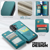 Samsung Galaxy A56 CaseMe C22 Rear Wallet Cover with Card Slots - CaseMe