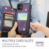 Apple iPhone 11 CaseMe C22 PU Leather Card Wallet Cover - CaseMe