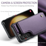 Samsung Galaxy S24 FE CaseMe C22 PU Leather Card Wallet Cover - CaseMe