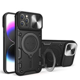 Apple iPhone 13 Hybrid Camera Shield Rugged Ring Protective Cover - Black - Noco