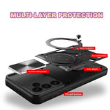 Samsung Galaxy S25 Ultra Camera Shield Cover with Metal Ring/Stand - Noco