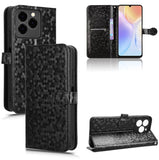 Ulefone Note 20 Pro Flip Wallet Cover Card Slots - Honeycomb Black - Noco