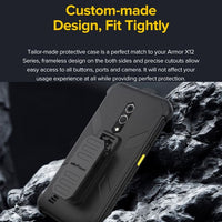 Ulefone Armor X12 Pro Cover + Belt Clip and Quick Clip Carabiner - Ulefone