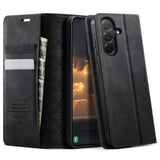 Samsung Galaxy A56 5G CaseMe 033 Wallet Flip Cover RFID Protection Card Holder - Black - Noco