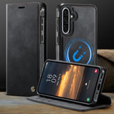 Samsung Galaxy A56 5G CaseMe C49 Wallet Flip Cover RFID Protection Card Holder Black Noco