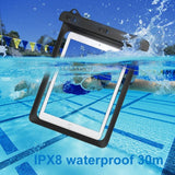 Waterproof Tablet Bag – IPX8 Rated Fits Tablets Up to 12 Inches - Black - Noco