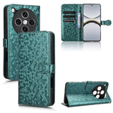 Oppo Find X8 Pro Honeycomb Wallet Flip Cover Card Holder - Green - Noco