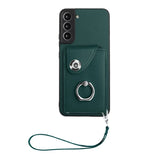 Samsung Galaxy S22 Rear 8 Card Wallet Cover with Ring/Stand - Noco