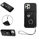 Apple iPhone 12 Pro Max Rear Cover with 8 Card Wallet and Ring/Stand - Noco