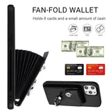 Apple iPhone 12 Pro Max Rear Cover with 8 Card Wallet and Ring/Stand - Noco