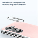 Samsung Galaxy Z Fold 5 Sulada Smooth Feel Series – Premium Rear Cover - Black - Sulada