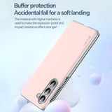 Samsung Galaxy Z Fold 5 Sulada Smooth Feel Series – Premium Rear Cover - Black - Sulada