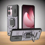 Oppo Reno13 Pro 5G Sliding Camera Cover with Metal Ring/Stand - Purple - Noco