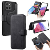 Motorola Moto G15 / G15 Power CaseNeo MW 03 2 in 1 Detachable Flip Cover Wallet Black Noco