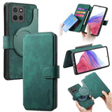 Motorola Moto G15 / G15 Power CaseNeo MW 03 2 in 1 Detachable Flip Cover Wallet Green Noco