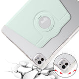 Apple iPad Air 13 2024 360 Rotation Acrylic Cover with Stand - Green - Noco