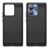 Motorola Edge 40 5G Carbon Brushed Texture Phone Cover - Noco