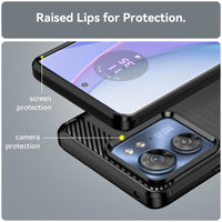 Motorola Edge 40 5G Carbon Brushed Texture Phone Cover - Noco