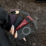 Google Pixel 10 / 10 Pro Mag Ring Carbon Fiber Pattern Cover - Black - Noco