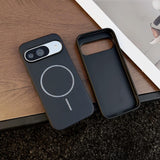 Google Pixel 10 / 10 Pro Mag Ring Carbon Fiber Pattern Cover - Black - Noco
