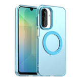 Samsung Galaxy A17 MagSafe Candy Transparent Case – Wireless Charging Compatible - Blue - Noco
