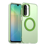 Samsung Galaxy A17 MagSafe Candy Transparent Case – Wireless Charging Compatible - Green - Noco