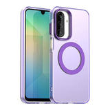 Samsung Galaxy A17 MagSafe Candy Transparent Case – Wireless Charging Compatible - Purple - Noco