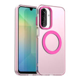 Samsung Galaxy A17 MagSafe Candy Transparent Case – Wireless Charging Compatible - Red - Noco