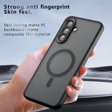 Samsung Galaxy A17 MagSafe Frosted TPU Cover – Wireless Charging Compatible - Frosted Smoke - Noco