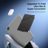 DUX DUCIS OK Flip Series Tri-fold Wireless Keyboard with Touchpad and Stand - GKK